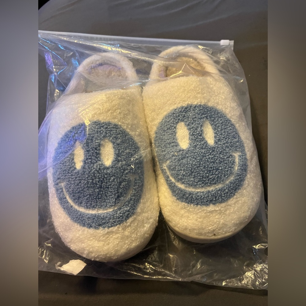 Smiley Face Slippers
